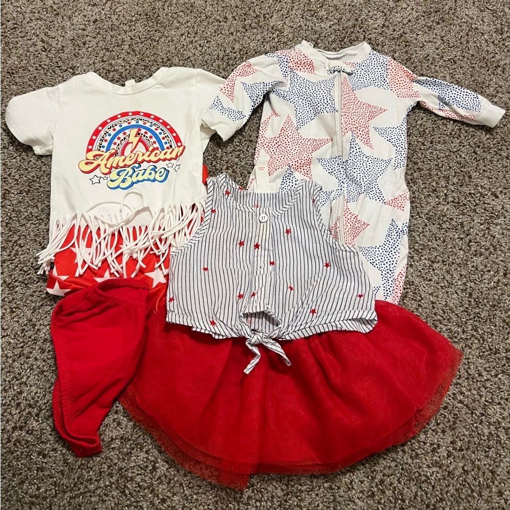 Bundle of 3-6M baby USA clothes